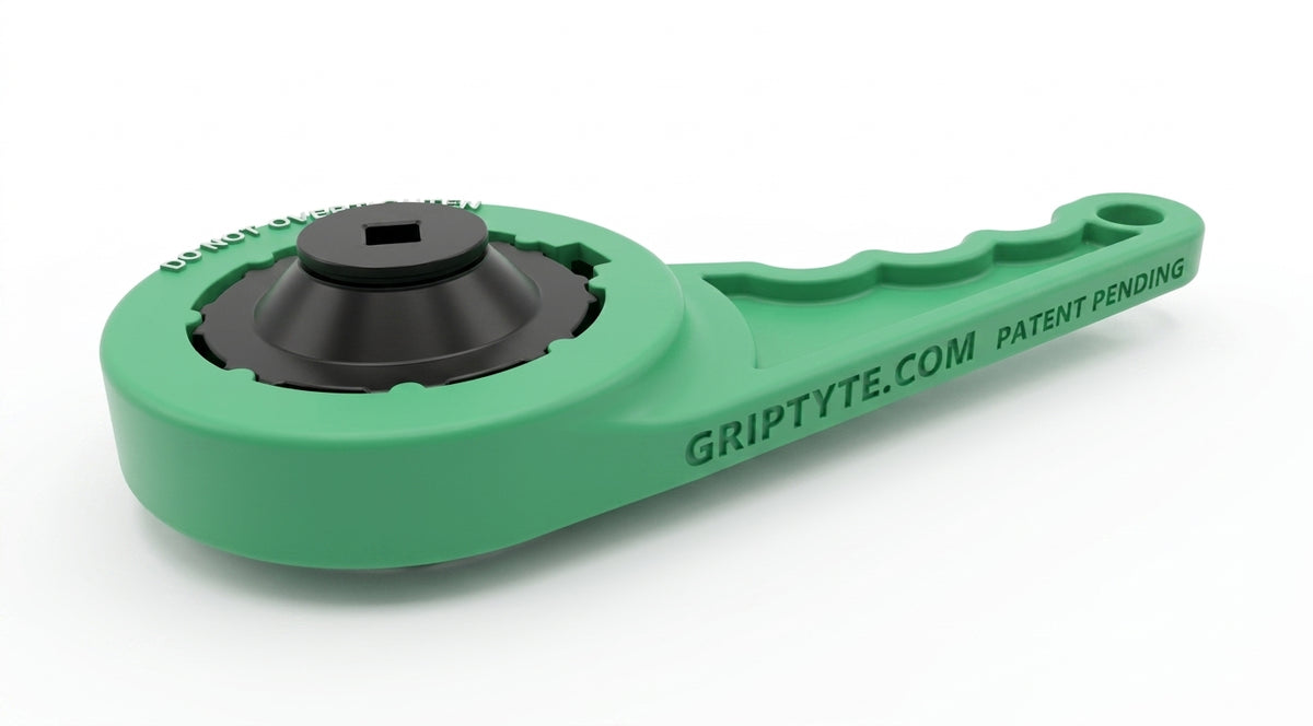 *NEW* Grip Tyte Wrench for 3" Caps with 8 Divots (Tuff Jug Brand)
