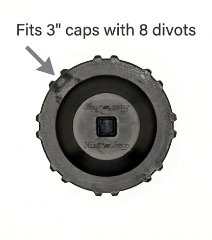 *NEW* Grip Tyte Wrench for 3" Caps with 8 Divots (Tuff Jug Brand)