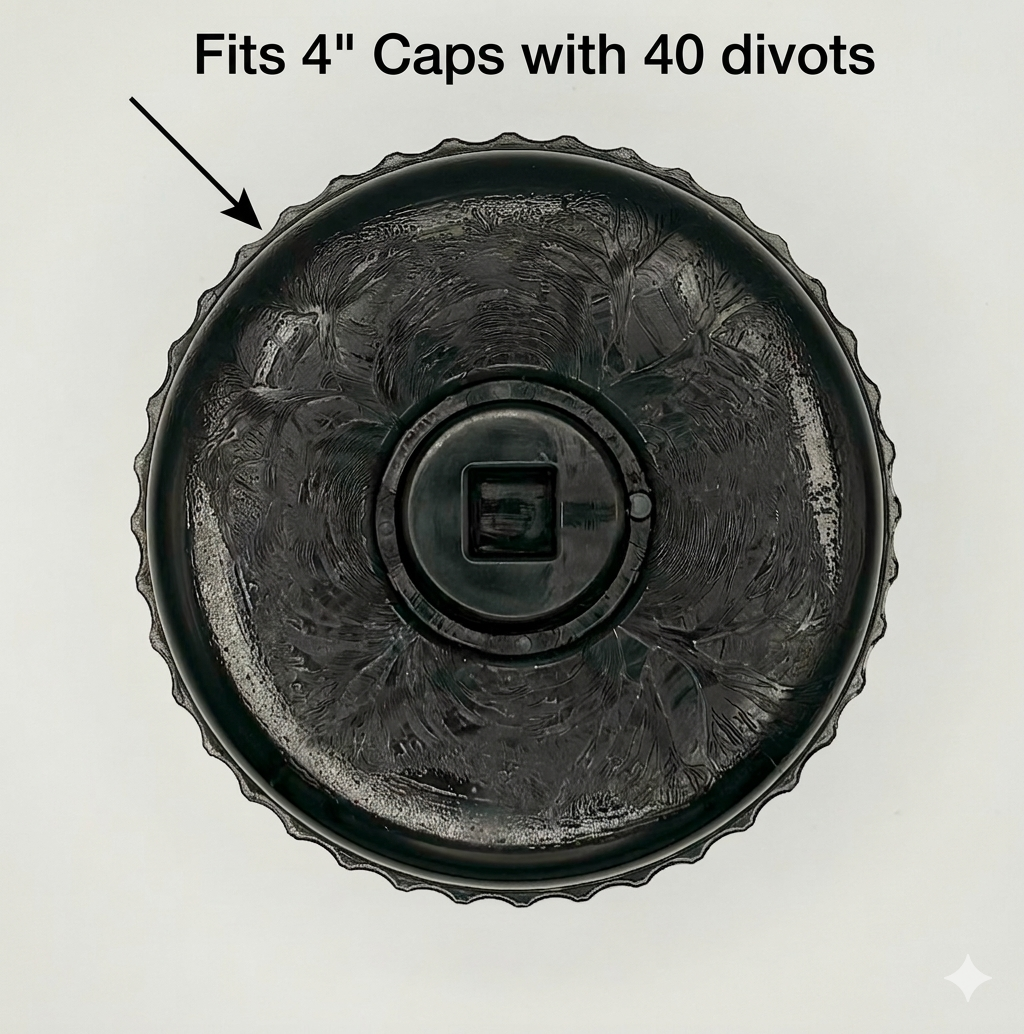 Grip Tyte Wrench for 40 Divot Caps (Older Summit Racing Brand)